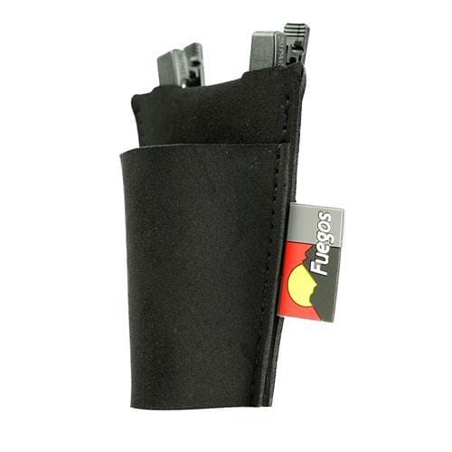 Hammerhalterung für Forstgürtel aus robustem Kunstleder, ideal für Förster und Forstarbeiter, sicher und langlebig.