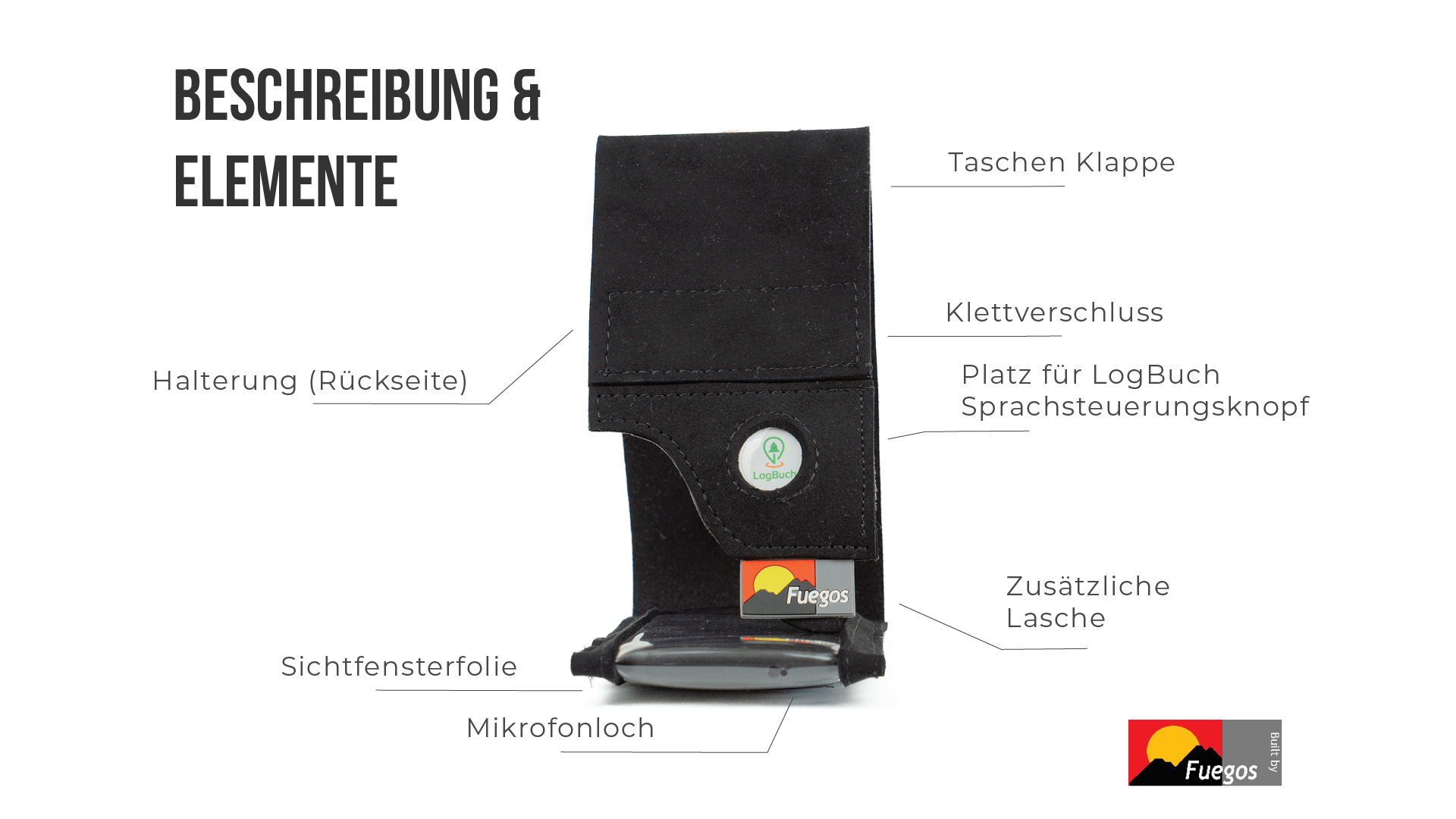 Smartphone Tasche Forstgürtel Fuegos