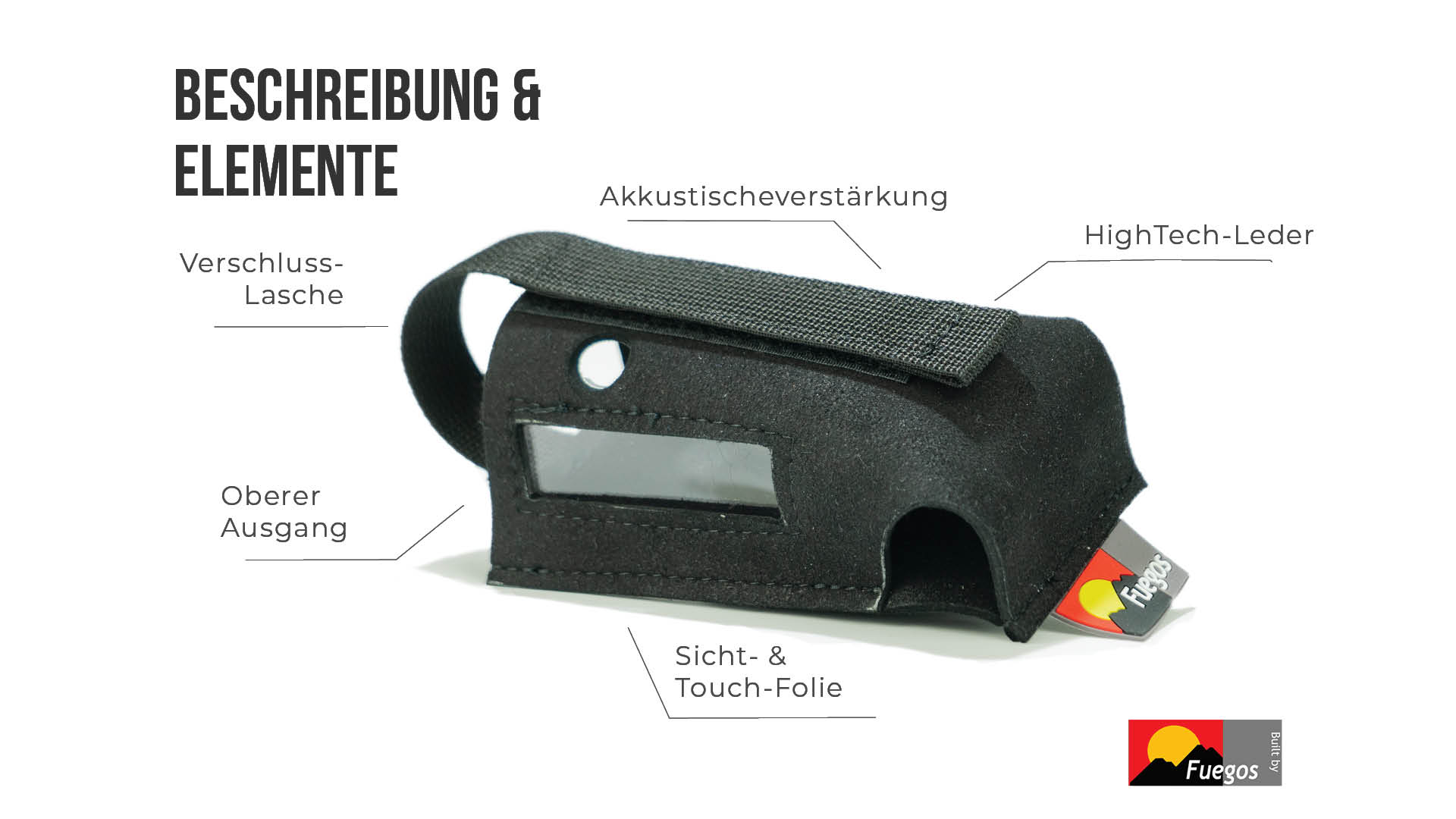 Funkgerätetasche koppel Alternative von Feugos