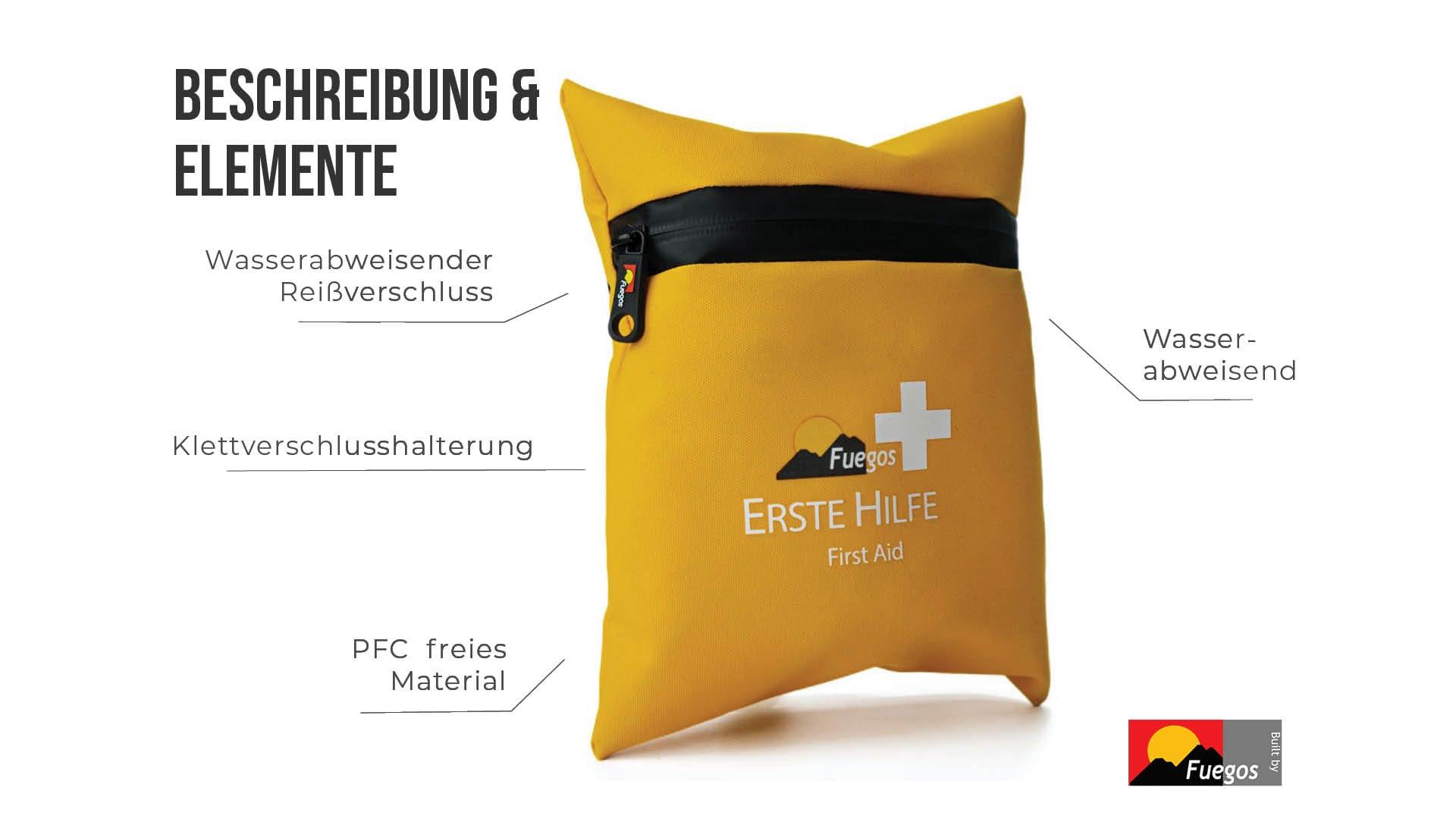 Erste Hilfe Set Jagdhund Fuegos