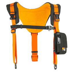 Profi Forstgürtel Shop Schulter System für ergonomische Gewichtsverteilung