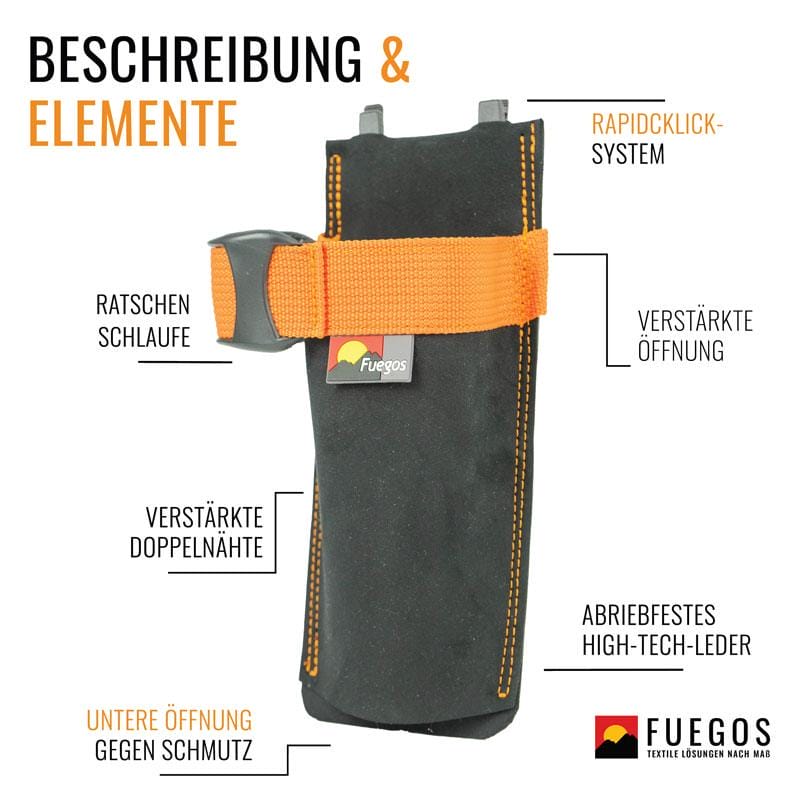 Spindelkeiltasche-Pro für Mechanischenkeil mit Ratsche – Produktbeschreibung