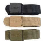 Forst Non-Stretch-Gürtel 120cm – flexibler, superleichter Gürtel für Forst-Schnittschutzhosen & Jeans, individuell kürzbar, passt unter Forstgürtel & Forst Koppel.